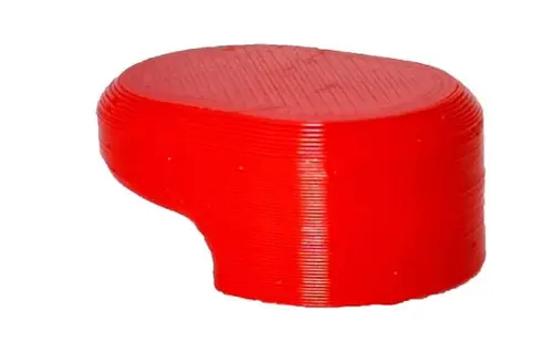 Protectie silicon pentru carligul de pliere pentru Xiaomi Mijia M365 (Rosu)