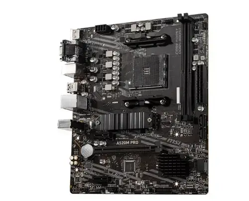 Placa de baza MSI A520M PRO, AMD A520, AM4, mATX