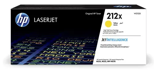 Toner HP 212X, 10000 pagini (Galben)