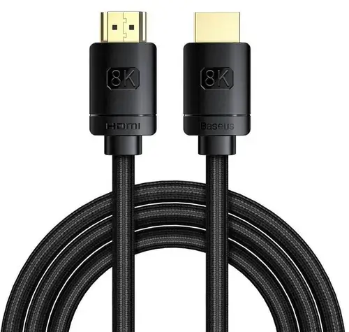 Cablu Baseus CAKGQ-K01, HDMI - HDMI, 2.1, 8K, 2m (Negru)