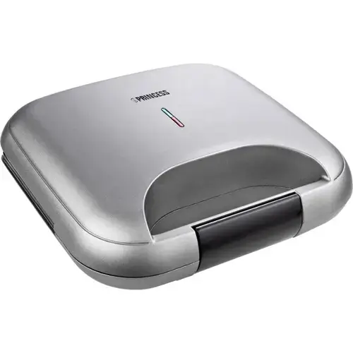 Sandwich-maker Princess, 750W, Negru/Argintiu
