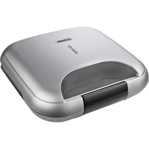 Sandwich-maker Princess, 750W, Negru/Argintiu