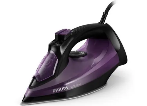 Fier de calcat Philips 5000 Series DST5030/80, 2400 W, 180 g/min (Negru/Mov)