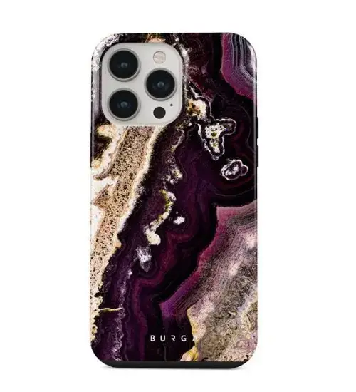 Protectie spate Burga Dual Layer Purple Skies pentru Apple iPhone 14 Pro Max (Multicolor)