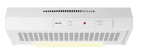 Hota traditionala Arctic AH511, 125 W, Putere de absorbtie 295 mc/h, 1 motor, 50 cm (Alb)