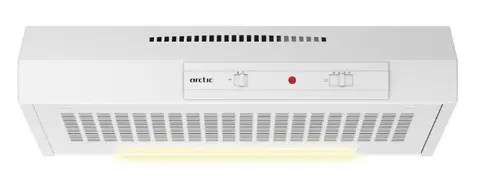 Hota traditionala Arctic AH511, 125 W, Putere de absorbtie 295 mc/h, 1 motor, 50 cm (Alb)
