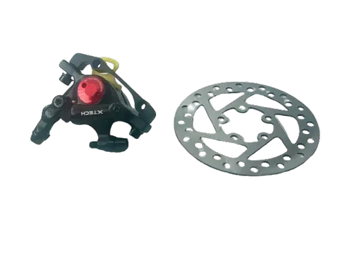 Sistem franare XTECH, etrier + disc 120mm pentru trotinete electrice