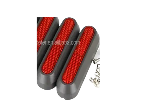 Set 2 trimuri roata spate pentru trotinete electrice Xiaomi (Rosu)