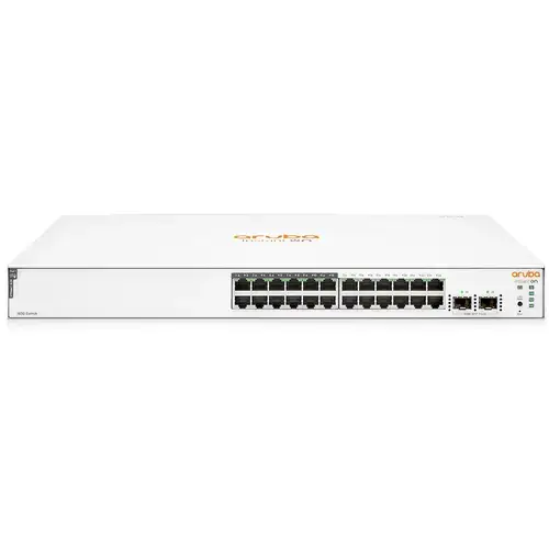 Switch Aruba JL813A Instant On 1830, 24 porturi Gigabit 12p Class4 PoE 2SFP 195W