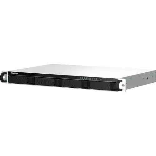 Network Attached Storage QNAP TS-464eU-8G 4 Bay 1U, Specificații: - Alimentare 100-240 V, - Memorie internă 512 MB, - Numar HDD suportate: 4x 3.5
