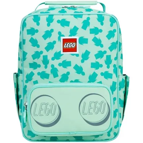 Rucsac Casual Lego Tribini Classic Small, design Filled Minifigure, menta, 28.5 x 12 x 22.5 cm