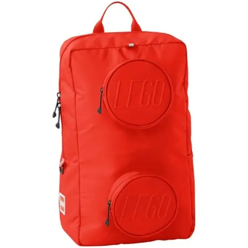 Rucsac Lego Signature Brick 1x2, rosu, 40 x 14 x 24 cm