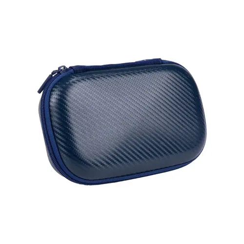 Penar cu fermoar ZIPIT Carbon Storage Box cu buzunar interior (Albastru)