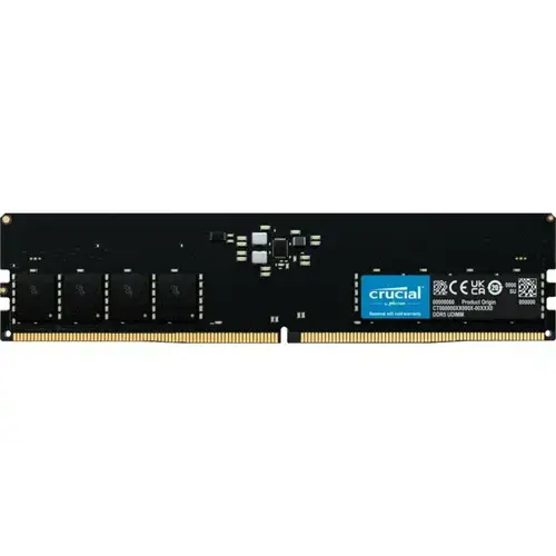 Memorie Crucial 16GB DDR5 5600Mhz CL46 Single-Kit DIMM Black