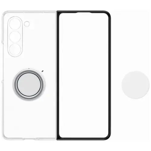Husa de protectie Samsung Clear Gadget Case pentru Samsung Galaxy Z Fold 5 (Transparent)