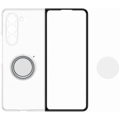 Husa de protectie Samsung Clear Gadget Case pentru Samsung Galaxy Z Fold 5 (Transparent)