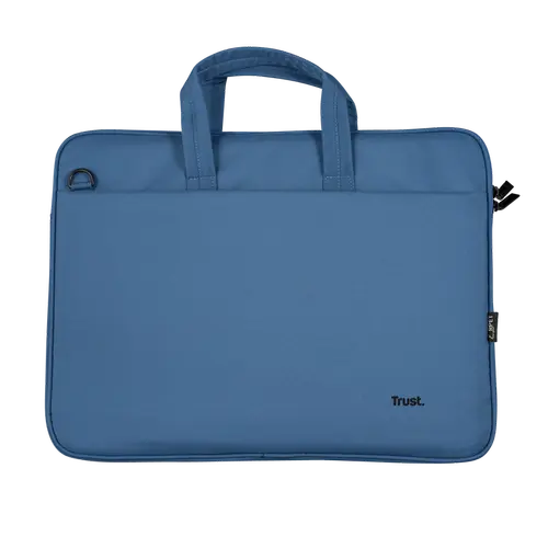 Geanta laptop Trust Bologna Eco, 16 inch(40cm), greutate 430 grame, Albastru