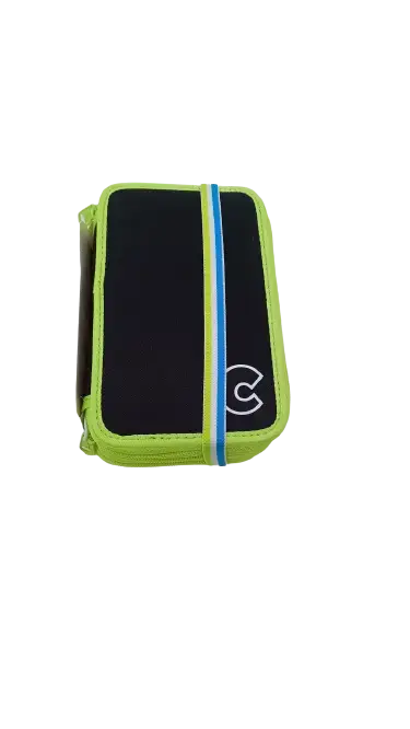 Penar CARIOCA Fluo, cu 3 fermoare, complet echipat (Negru)