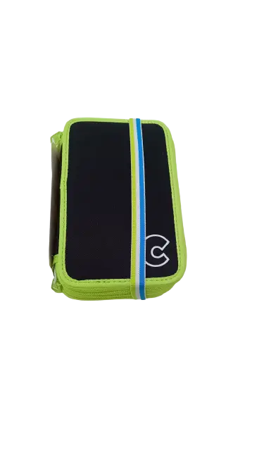 Penar CARIOCA Fluo, cu 3 fermoare, complet echipat (Negru)