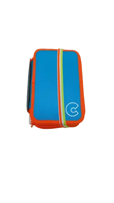 Penar CARIOCA Fluo, cu 3 fermoare, complet echipat (Albastru)