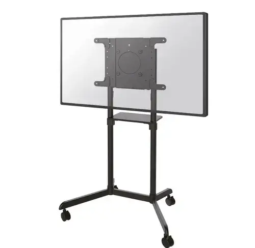 Stand mobil de podea Neomounts by Newstar NS-M1250BLACK, 37inch-70inch, VESA max. 600x400, suporta pana la 70kg, inclinatie 5°, rotatie 90°, Negru