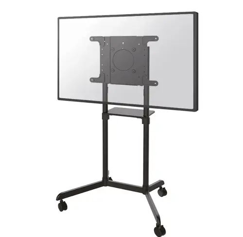 Stand mobil de podea Neomounts by Newstar NS-M1250BLACK, 37inch-70inch, VESA max. 600x400, suporta pana la 70kg, inclinatie 5°, rotatie 90°, Negru