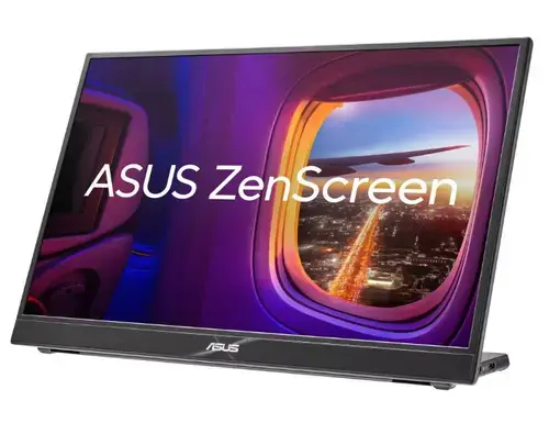 Monitor Portabil IPS LED ASUS ZenScreen 16inch MB16QHG, WQXGA (2560 x 1600), HDMI, 120 Hz (Negru)