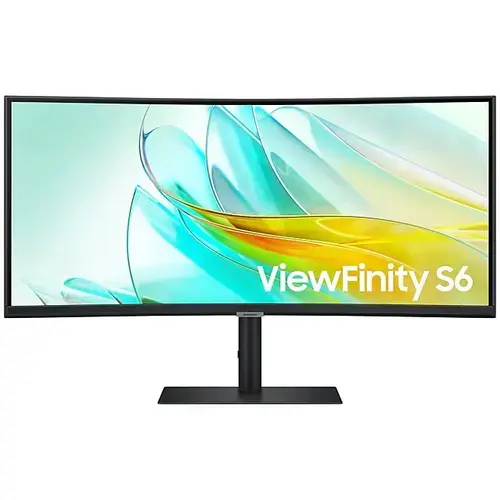 Monitor VA LED Samsung 34inch S65UC, WQHD (3440 x 1440), Ultrawide, 5Ms, sRGB 115%, 100Hz, Freesync (Negru)
