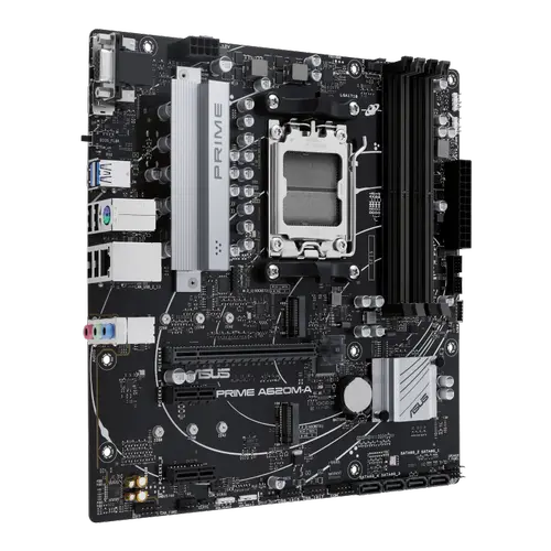 Placa de baza ASUS PRIME A620M-A-CSM, AM5, mATX, DDR5, AMD A620