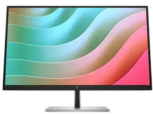 Monitor IPS LED HP 27inch E27k G5, UHD (3840 x 2160), HDMI, DisplayPort, Boxe, Pivot (Negru/Argintiu)