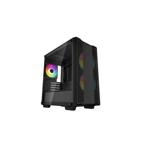 Carcasa DeepCool CC360 ARGB Middle Tower mATX, Negru