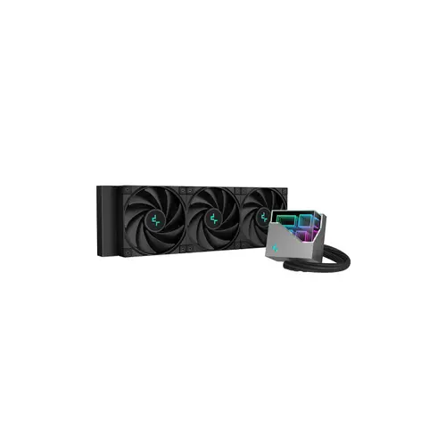 Cooler CPU DeepCool LT720, 3x vent. 120mm, 2250 rpm, iluminare  RGB