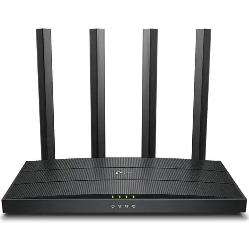 Router Wireless TP-Link Archer AX12, Wi-Fi 6, AX1500, Dual-Band, Gigabit, 4 antene (Negru)