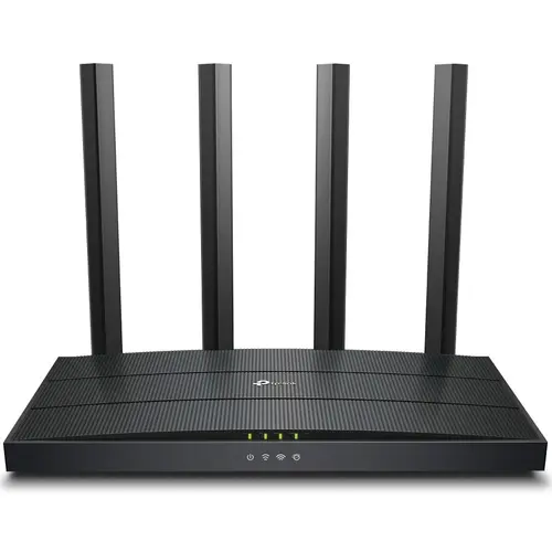 Router Wireless TP-Link Archer AX12, Wi-Fi 6, AX1500, Dual-Band, Gigabit, 4 antene (Negru)