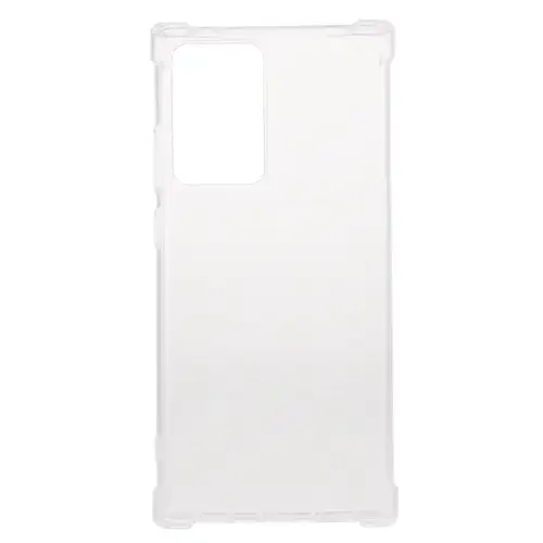 Husa de protectie Spacer pentru Samsung Galaxy Note 20 Ultra, protectie suplimentara antisoc la coltur material flexibil TPU, Transparenta