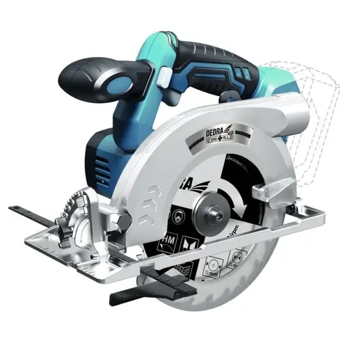 Fierastrau circular pentru lemn, Dedra, 18 V, Li-Ion, Multicolor