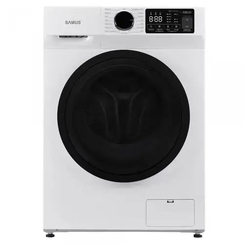 Masina de spalat rufe Samus WSNDI-7141,7 Kg, Motor inverter, 15 Programe, Clasa energetica A, Termostat reglabil, Program ECO 40-60°C, Blocare acces copii (Alb)