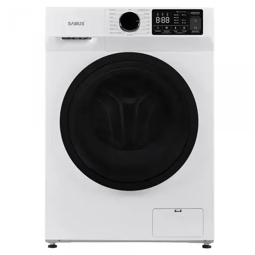 Masina de spalat rufe Samus WSNDI-9141,9 Kg, Motor Inverter, 15 Programe, 1400 Rotatii, Clasa energetica A, Termostat reglabil, Program ECO 40-60°C, Blocare acces copii (Alb)