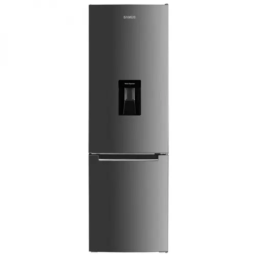 Combina Frigorifica Samus SCX344ED, 260 L, Termostat Reglabil, 3 sertare la congelator, Clasa E, H 180 cm (Argintiu)
