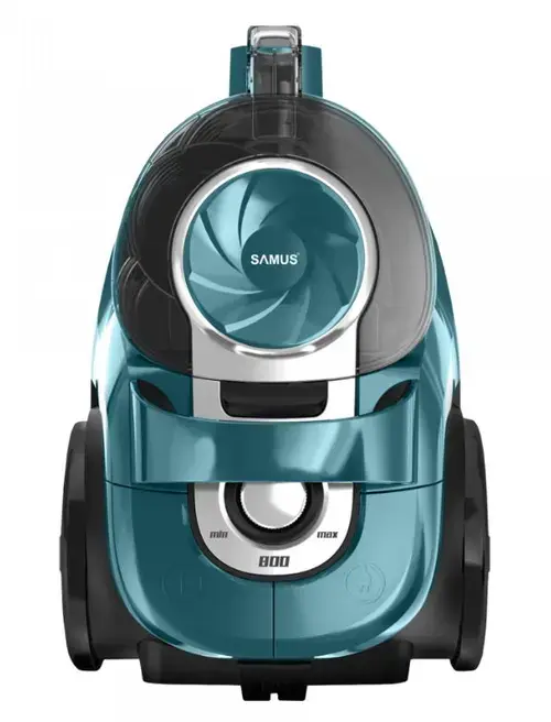 Aspirator fara sac Samus TORNADO ECO POWER, 3 L, 800 W, Putere de absortie 160 W, Filtru HEPA (Negru/Albastru)