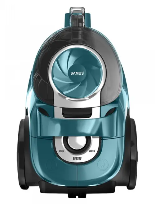 Aspirator fara sac Samus TORNADO ECO POWER, 3 L, 800 W, Putere de absortie 160 W, Filtru HEPA (Negru/Albastru)