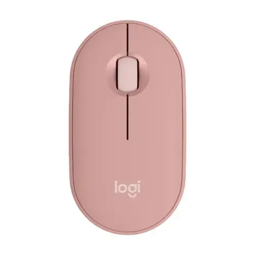 Mouse wireless Logitech Pebble 2 M350s, bluetooth, dongleless, Roz