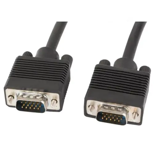 Cablu  Lanberg VGA tata/VGA tata, 1.8 m, Negru