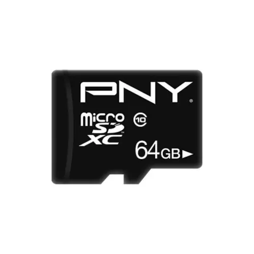 Card PNYTECH microSDXC Performance Plus 64GB Class 10