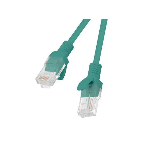Cablu Lanberg Patchcord RJ45 cat. 5e UTP 5m, Verde