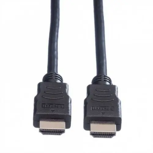 Cablu de date de mare viteza cu mufe aurite, Assman, 1.3 w/ amp. HDMI A tata /HDMI A tata, 20m, Negru