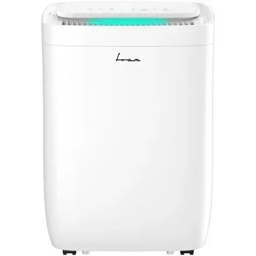 Dezumidificator Fram FDU-M12, Capacitate dezumidificare: 12L/24H, Capacitate rezervor: 1.6L, Control Wi-Fi, Super Ionizare, filtru HEPA 13, Timer 24H, Autorestart (Alb)
