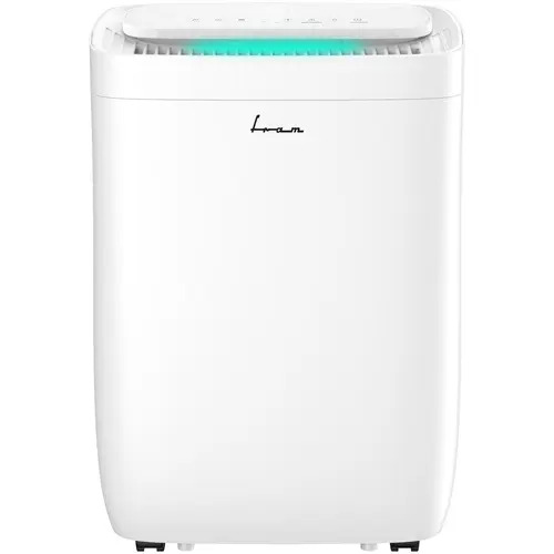 Dezumidificator Fram FDU-M12, Capacitate dezumidificare: 12L/24H, Capacitate rezervor: 1.6L, Control Wi-Fi, Super Ionizare, filtru HEPA 13, Timer 24H, Autorestart (Alb)
