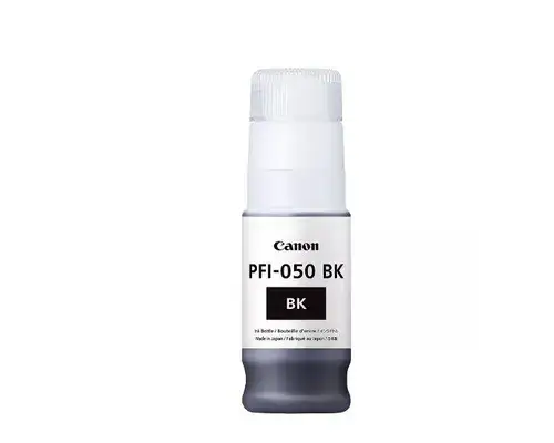 Cartus cerneala Canon PFI-050BK, capacitate 70ml, pentru Canon TC-20, TC-20M (Negru)