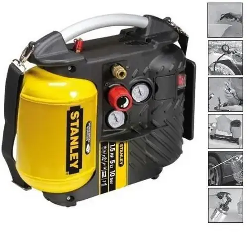 Compresor Stanley DN200/10/5, 5 l, 10 bar, 1.5 CP